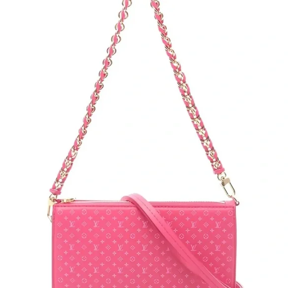 Lexington Monogram pattern leather shoulder bag - Picture 11 of 13